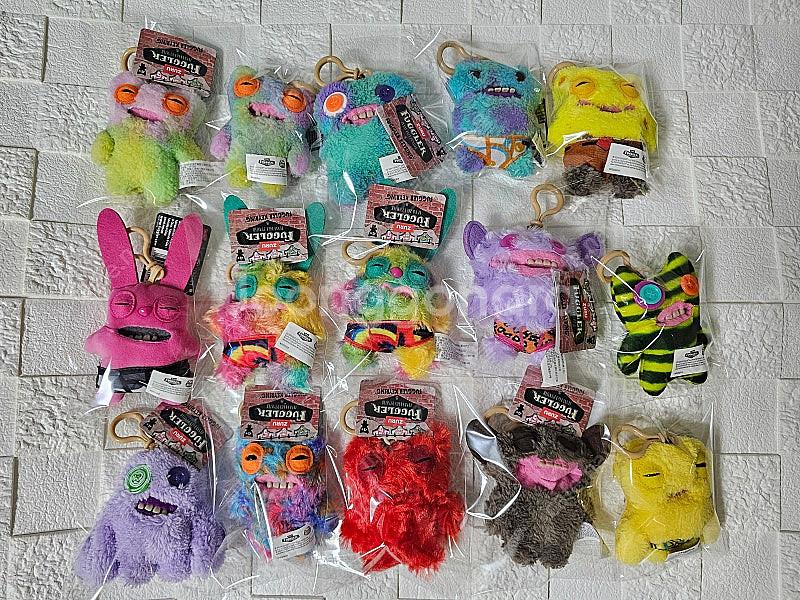 퍼글러 푸글러 Fuggler 이빨괴물 인형 키링 새거--1