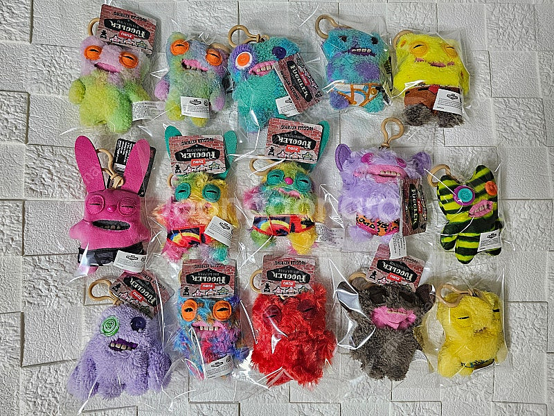 퍼글러 푸글러 Fuggler 이빨괴물 인형 키링 새거--7