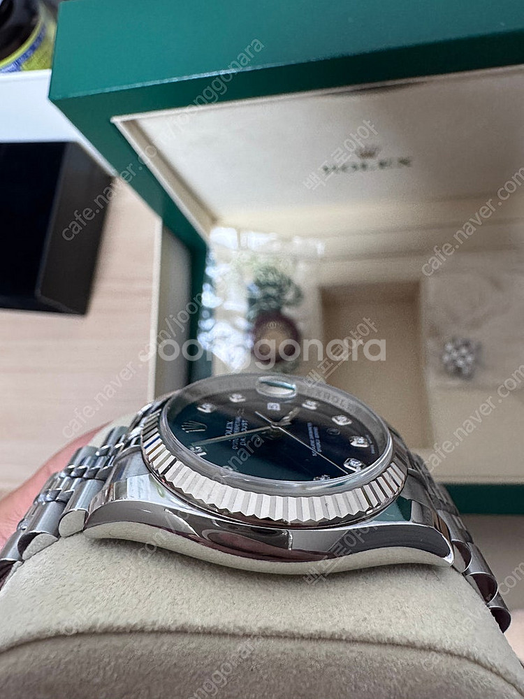 (국내정품)롤렉스 데이저스트36 청판 텐포 히튼버클116234--4