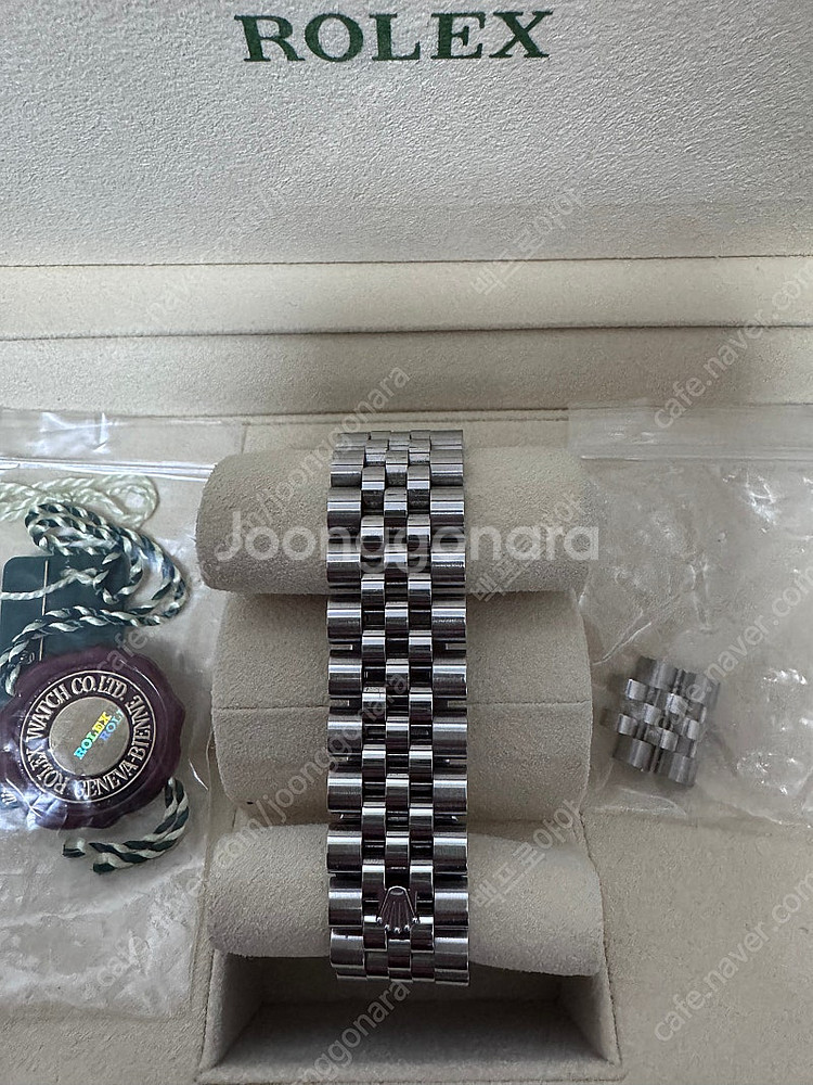 (국내정품)롤렉스 데이저스트36 청판 텐포 히튼버클116234--5