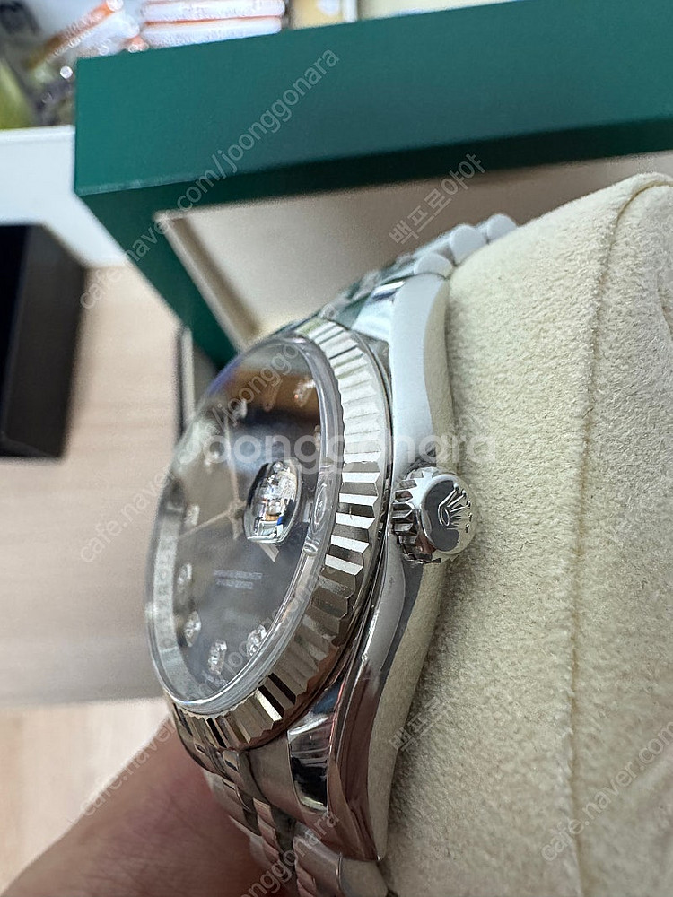 (국내정품)롤렉스 데이저스트36 청판 텐포 히튼버클116234--7