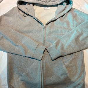 멜란지마스터 후드집업 L 그레이