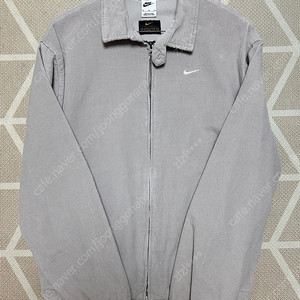 나이키 스우시 코듀로이 해링턴 자켓 연보라 M (상태좋 이미지