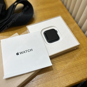 애플워치6 셀룰러 41mm 블랙 리퍼 새상품