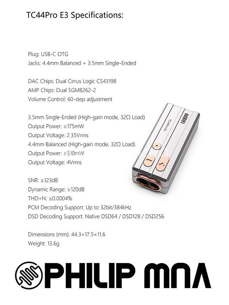 DDHiFi TC44Pro E3 EYE3--3