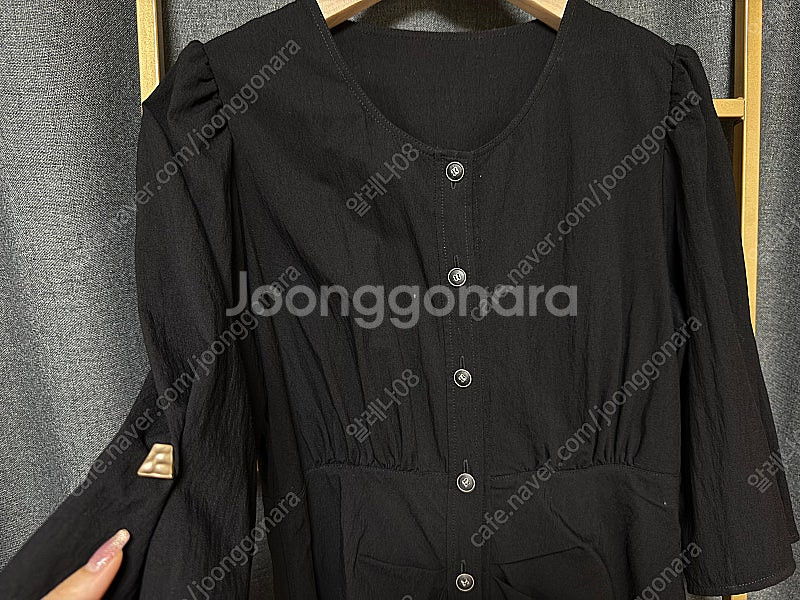 지컷 G-CUT 블랙 원피스 F--0