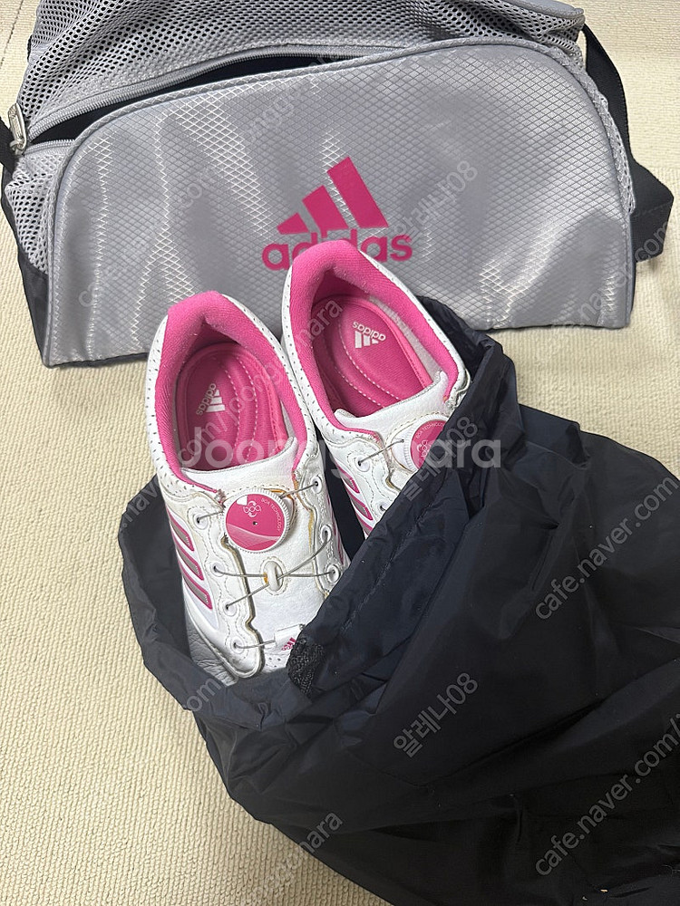 아디다스 골프화 225 + 슈즈백포함--0