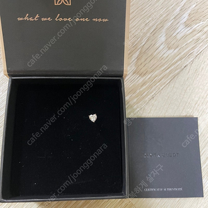 디디에두보 모이사나이트 귀걸이 14k 구성품 풀셋