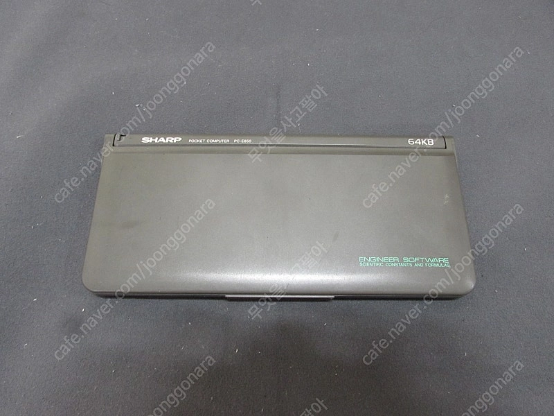 (택포10만원) 샤프 PC-E650 64KB 포켓컴퓨터 팝니다. 이미지