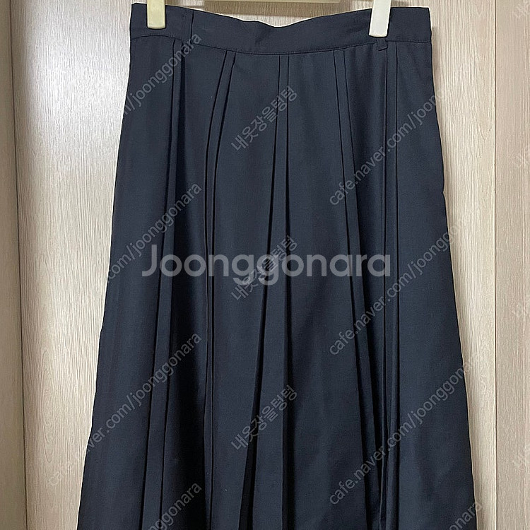던스트 플리츠 롱스커트 네이비 s사이즈 dunst--1