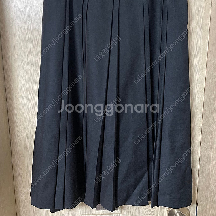 던스트 플리츠 롱스커트 네이비 s사이즈 dunst--2