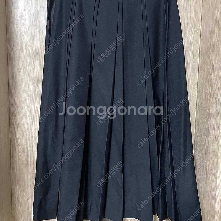 던스트 플리츠 롱스커트 네이비 s사이즈 dunst--6