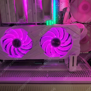 갤럭시 rtx3070 화이트 그래픽카드 팝니다