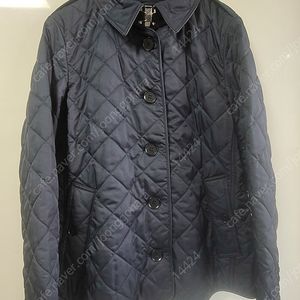 버버리 프랭크비 퀄팅 자켓 네이비 L