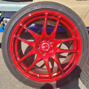 워크 키와미 정품 19인치 휠타이어 팝니다