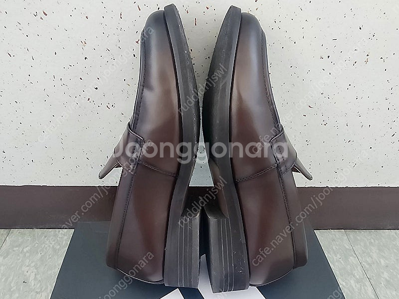 엘칸토 남성용 정장화 로퍼 구두 다크브라운-260--8