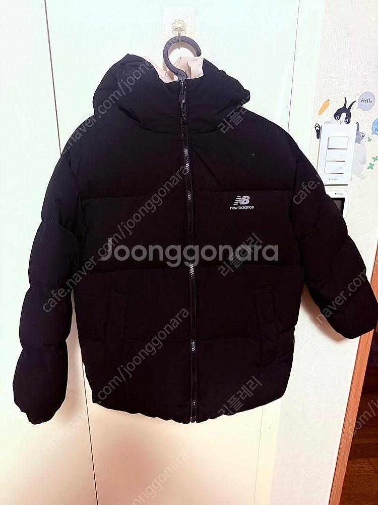 뉴발란스 키즈 양면 패딩150--0