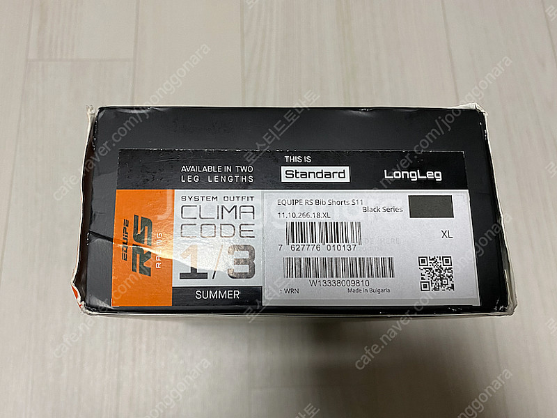 아소스 이큅 RS S11 스트라디바리 빕숏 블랙 XL 판매합니다--7