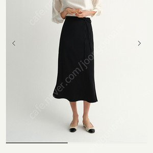 시에 아넬리 시어 블라우스_아이보리