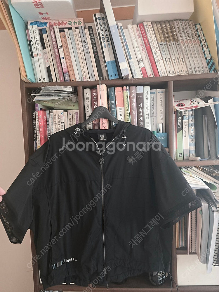 라이프워크 에테르 베놈 후드 반팔자켓 S--2