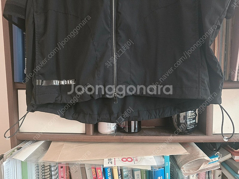라이프워크 에테르 베놈 후드 반팔자켓 S--7