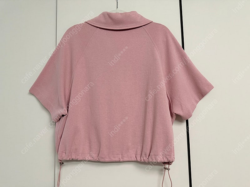 보브 하프 집업 레터링 맨투맨 55--1