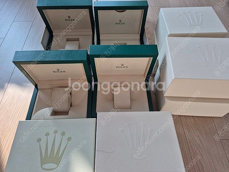 로렉스 Rolex 정품 박스 대형, 중형, 소형, 로렉스 책자 메뉴얼 판매합니다.--0