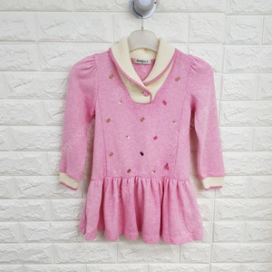 빈폴 원피스 키즈 4T (면니트. 숄카라)