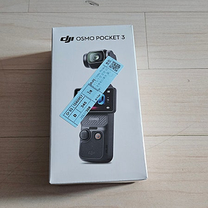 오즈모 osmo pocket 3 포켓 3 판매합니다. 미개봉