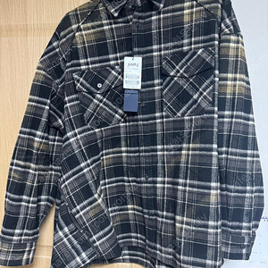 준지 24FW 체크셔츠 팔 분리 48
