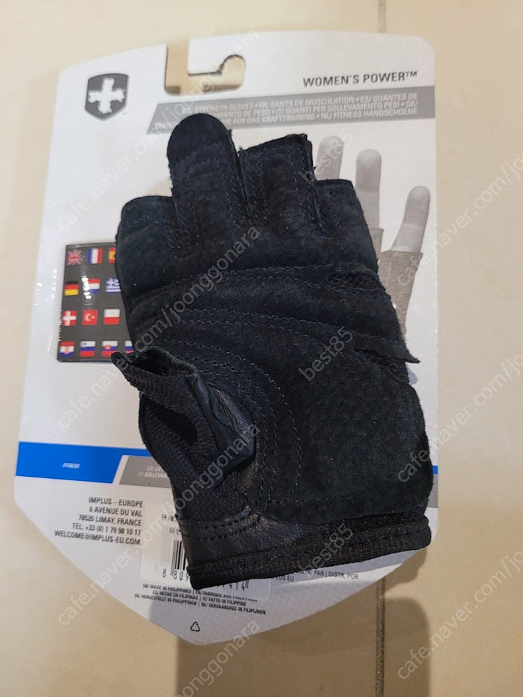 Harbinger 여성 헬스 장갑 S 블랙 하빈져--1
