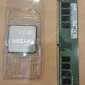 라이젠2400g+ddr4 삼성램 8g x1 +라이젠쿨러1개