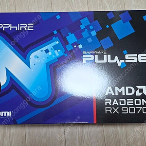 SAPPHIRE 라데온 RX 9070 XT PULSE D6 16GB