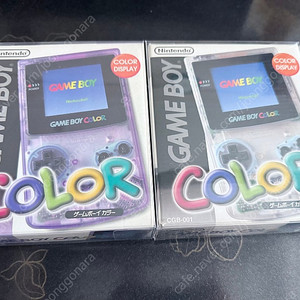 닌텐도 게임보이 컬러 클리어퍼플 / 클리어투명