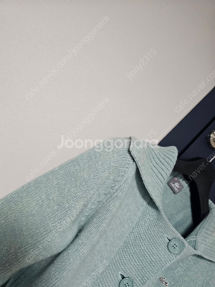 라코스테 퓨어울가디건--3