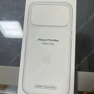 아이폰17 프로맥스 정품 클리어 케이스 Magsafe