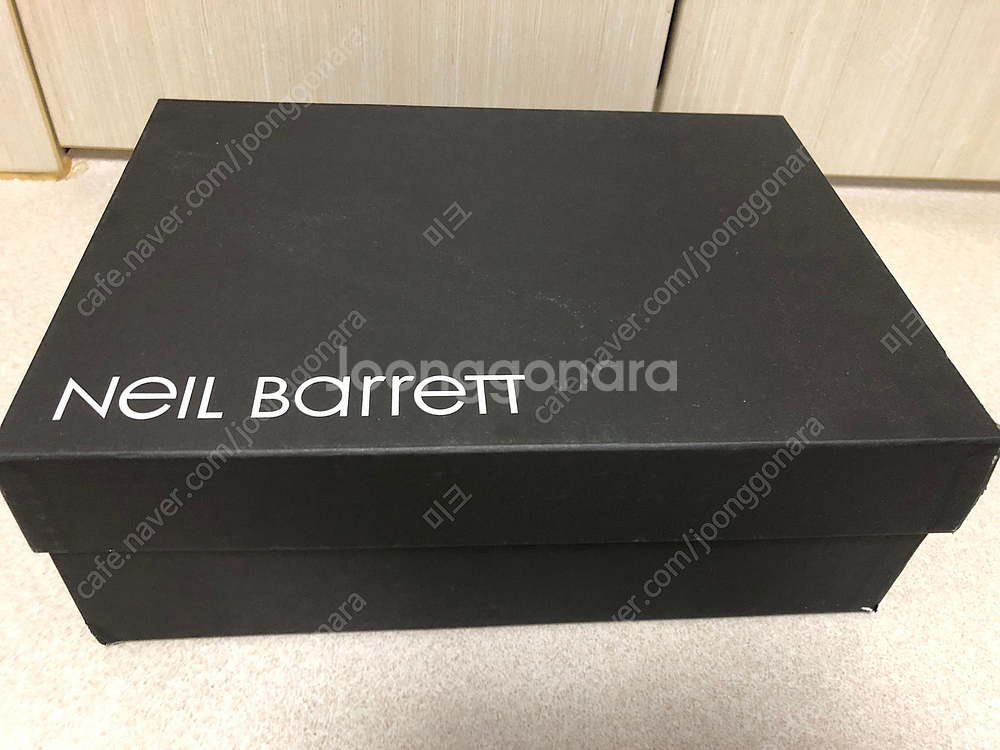 명품 닐바렛 스니커즈 Neil Barrett Sneakers 39 size 미사용, 신상품 판매합니다.--3