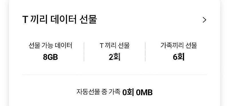 sk데이터 2기가 1500팝니다--0