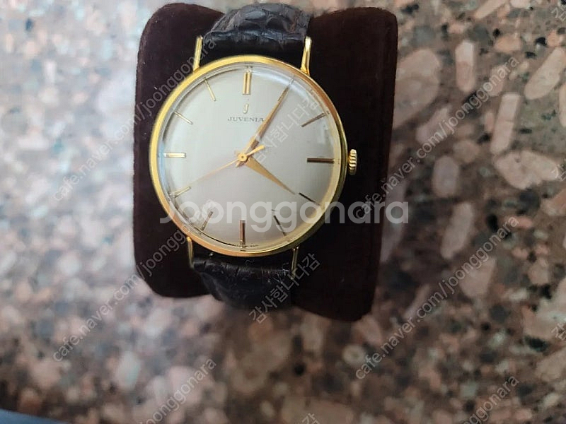 60년대 스위스 쥬베니아 드레스워치 수동 시계 도금--1