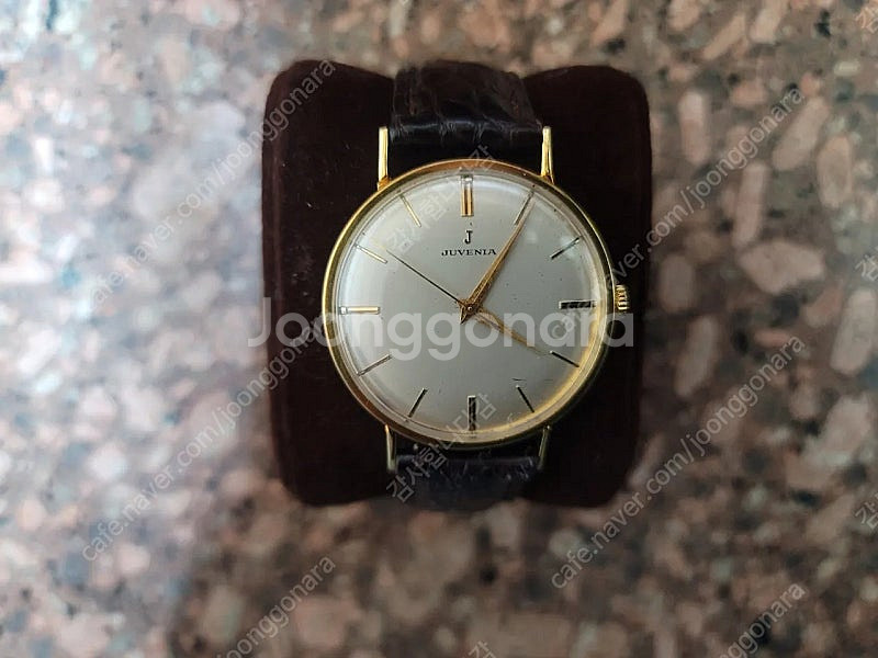 60년대 스위스 쥬베니아 드레스워치 수동 시계 도금--2