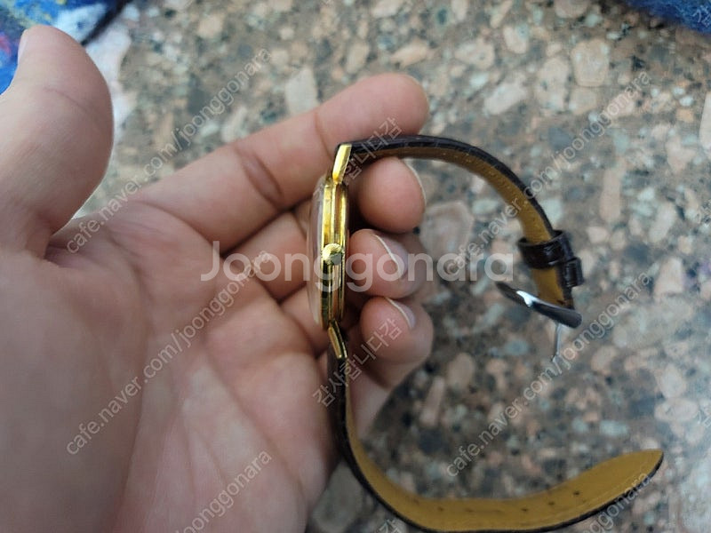 60년대 스위스 쥬베니아 드레스워치 수동 시계 도금--4