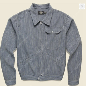 RRL 더블알엘 인디고 스트라이프 자켓 L