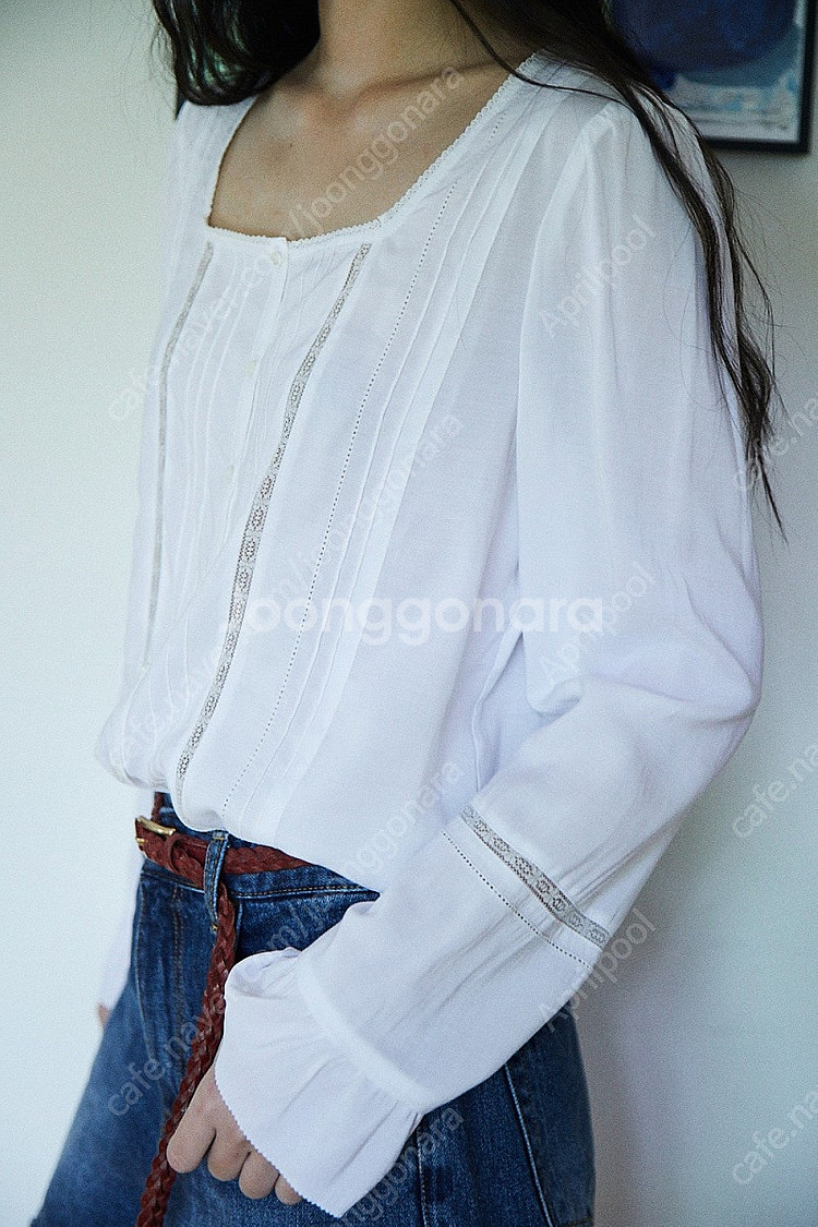 게드 블라우스 Ged mignon blouse s (새상품)--6