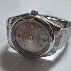 오이스터 퍼페츄얼 41mm 실버