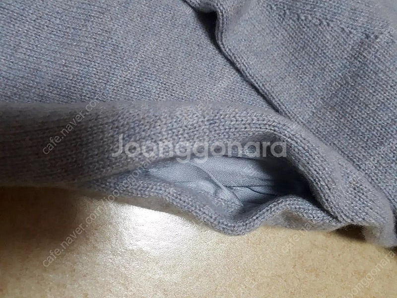 더캐시미어 캐시미어100 니트원피스S--8