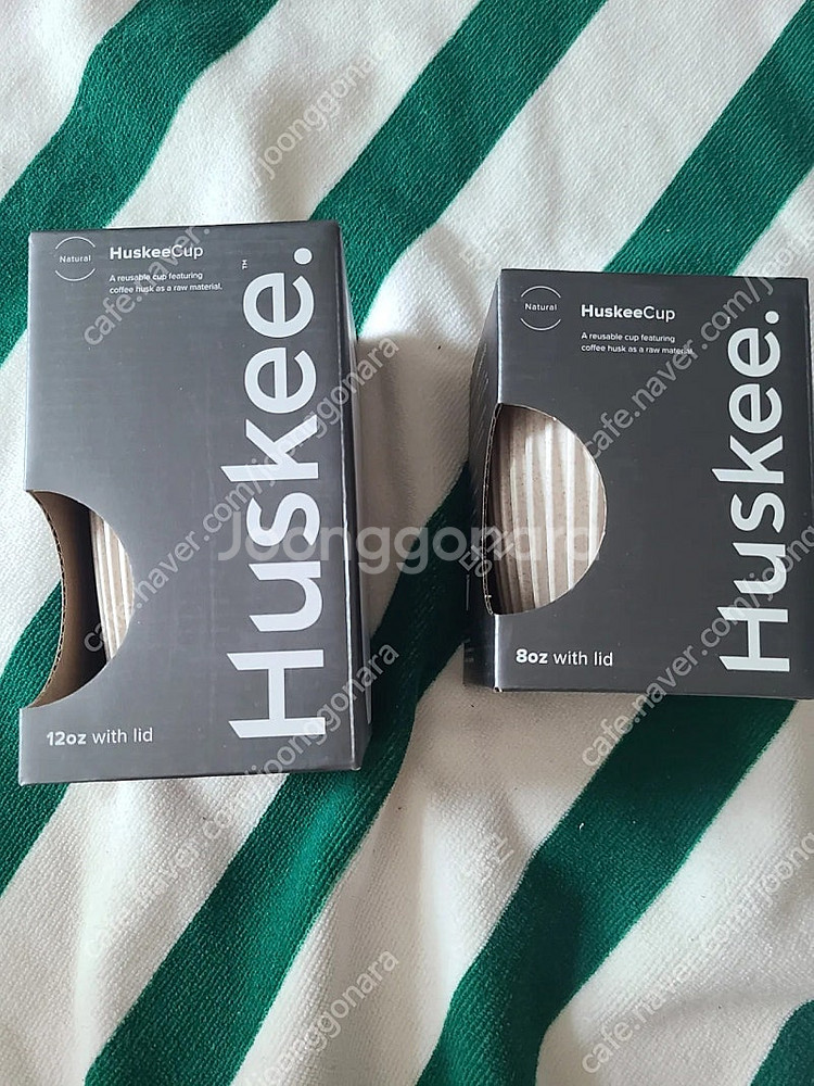 허스키컵 8oz 12oz 미개봉 새제품 판매합니다 ​--0