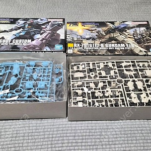 건담 건프라 미개봉 hg ez-8, 구프커스텀 일괄 팝니다.