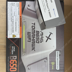 9600x + b650 토마호크 + 5600mHz 16기가 2장 + 딥쿨 AK400 일괄