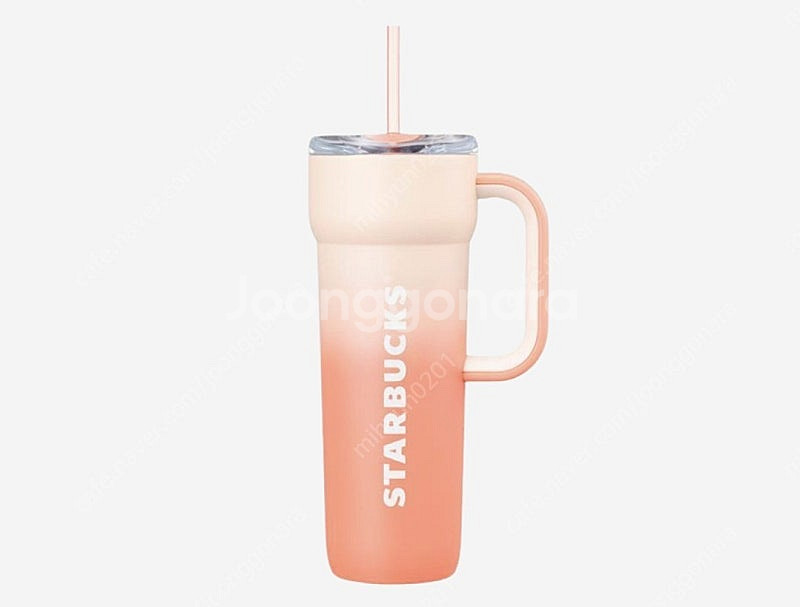 스타벅스 단테 쿨핑크 웜피치 710ml 텀블러--1