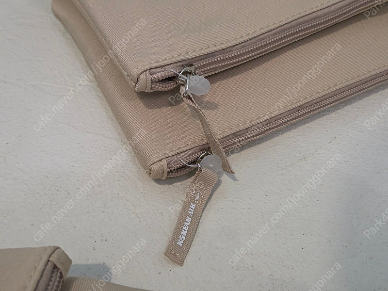 [1만5천원] 대한항공 옛 로고 어메니티 파우치 세트 (반값택배비 포함) 이미지